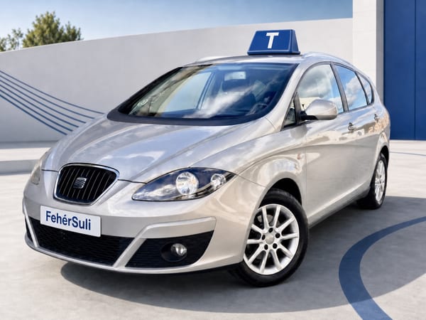 Seat Altea oktatóautó - Fehér Péter